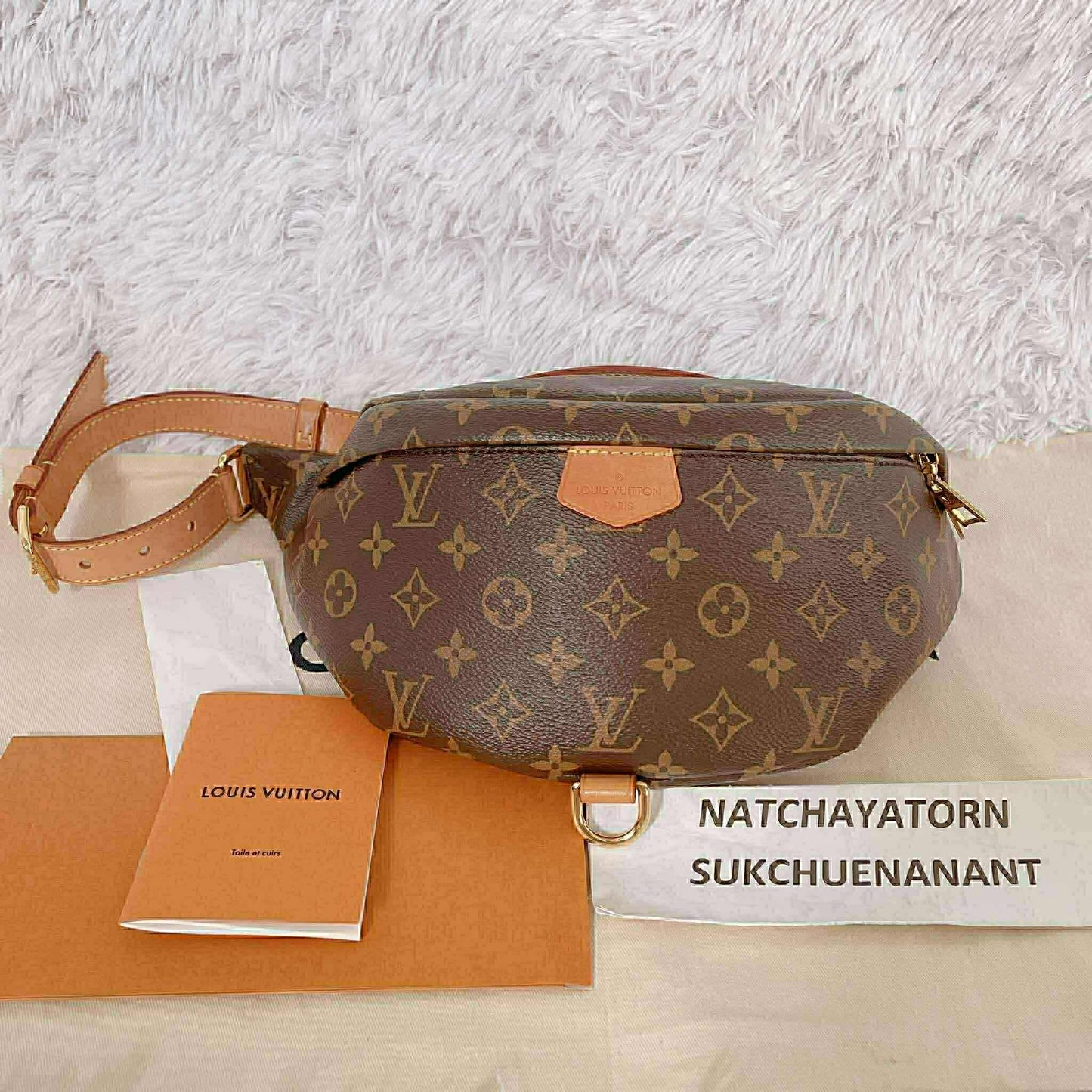 Bumbag monogram with dust bag