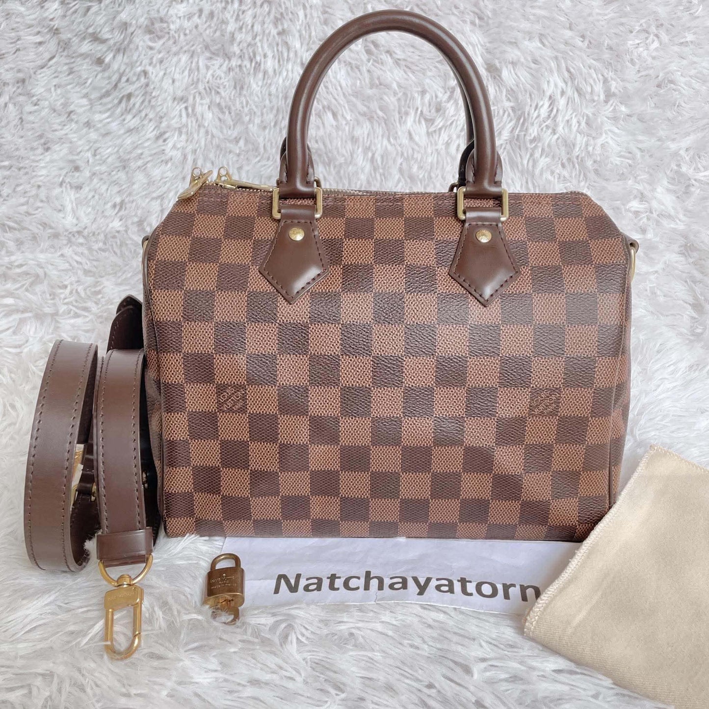 Speedy 25 damier ebene bando mb3155