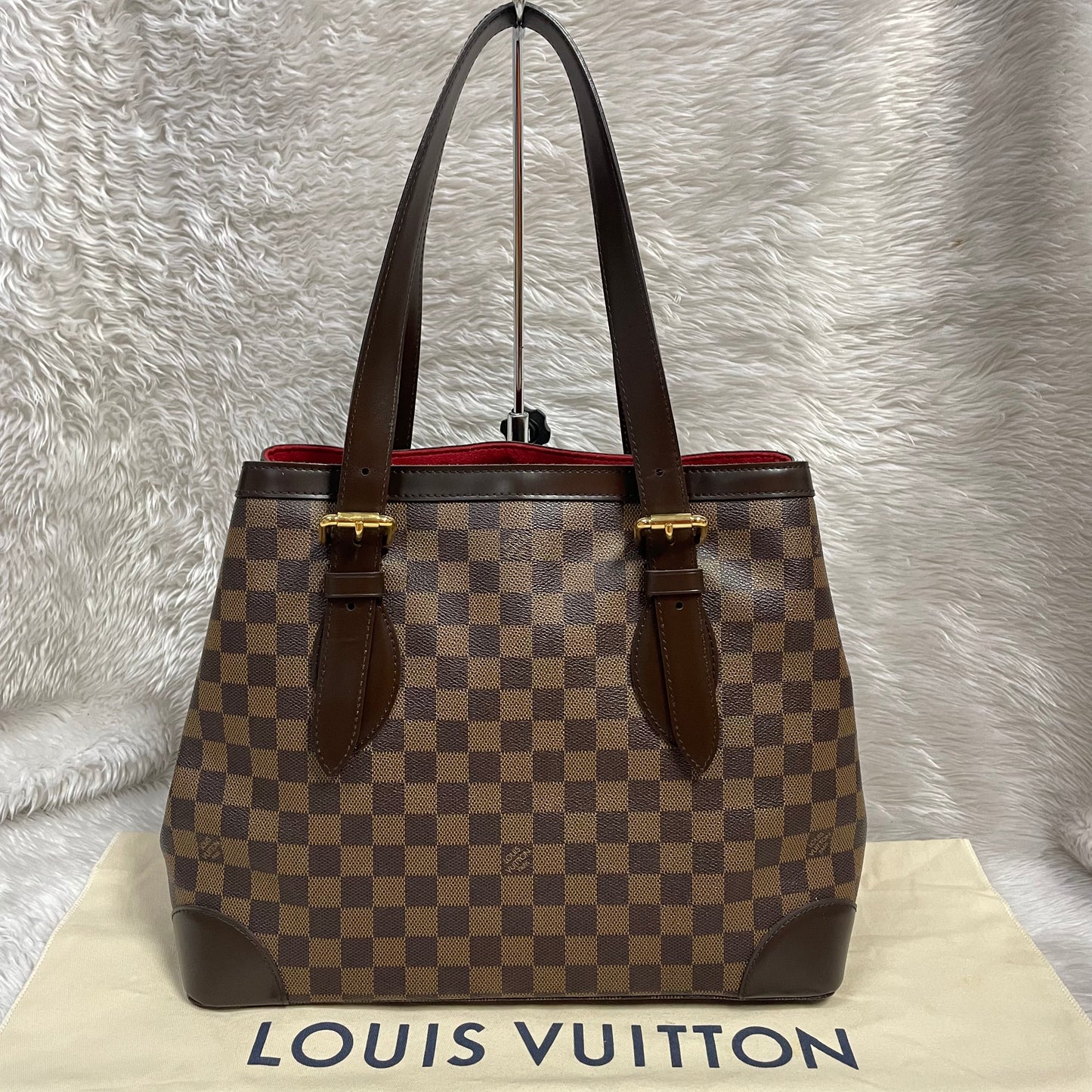 Authentic Excellent Hampstead MM damier ebene in very great condition with dust bag !!! (CA1173 date code)