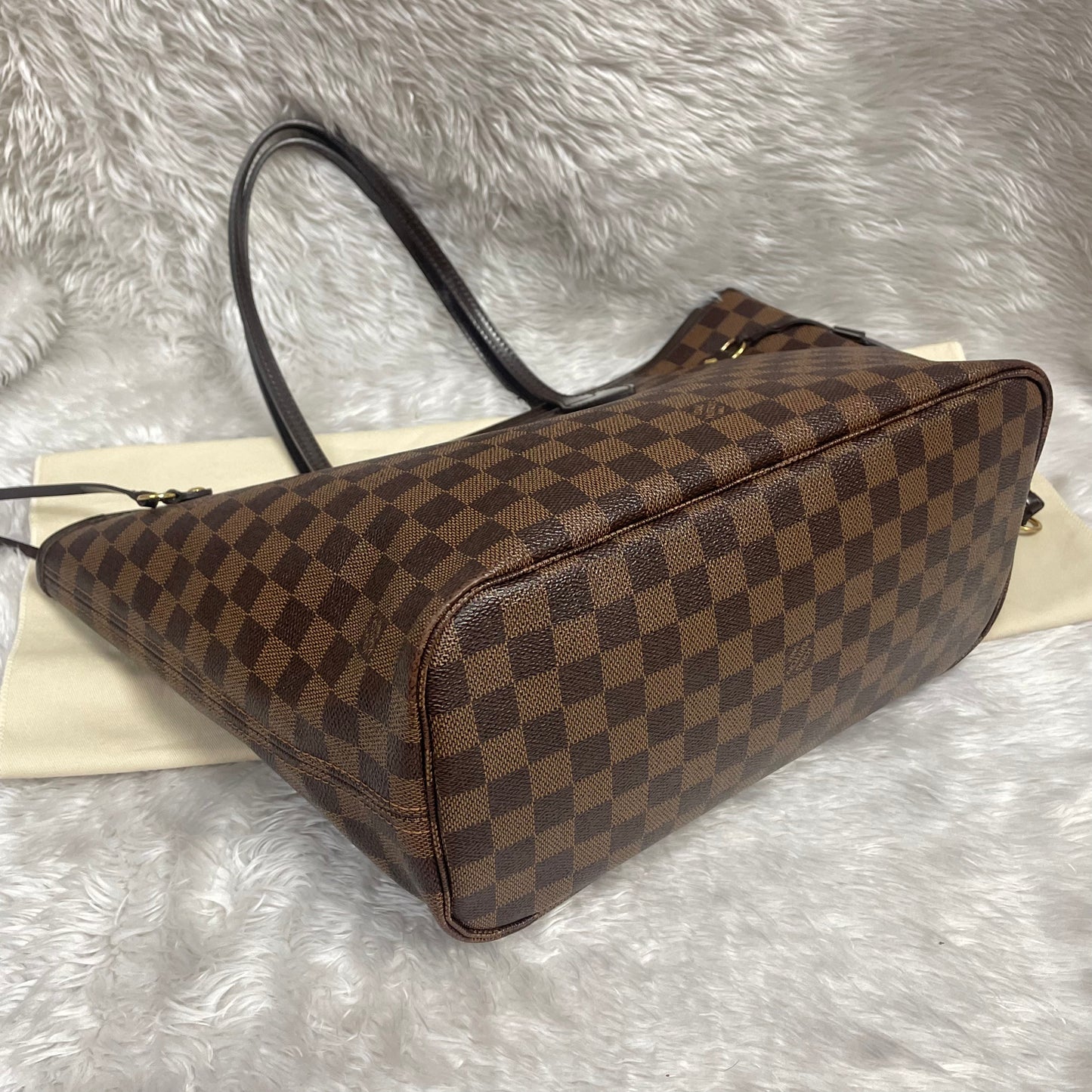 Authentic Neverfull mm damier ebene in very great condition!!! (GI4153 date code) with dust bag!!!