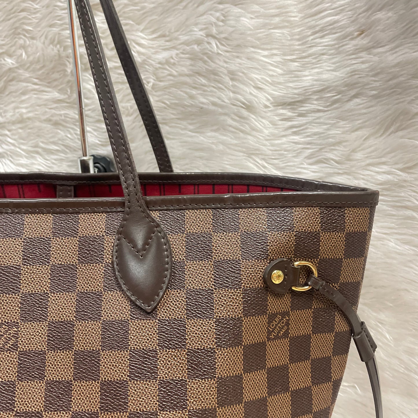 Authentic Neverfull mm damier ebene in very great condition!!! (GI4153 date code) with dust bag!!!