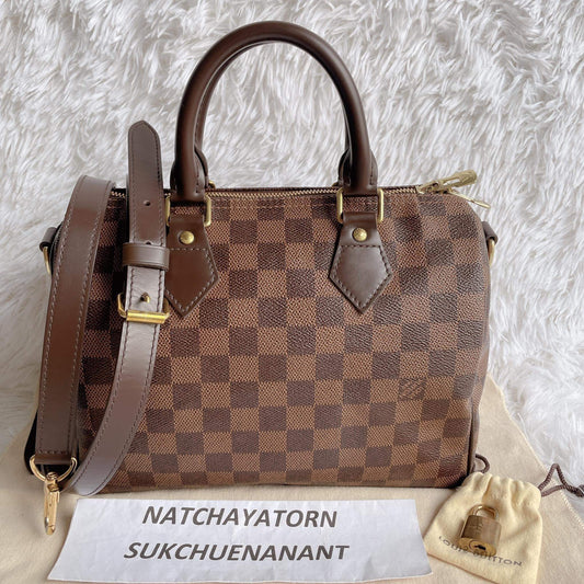 Speedy 25 bandoliere damier ebene