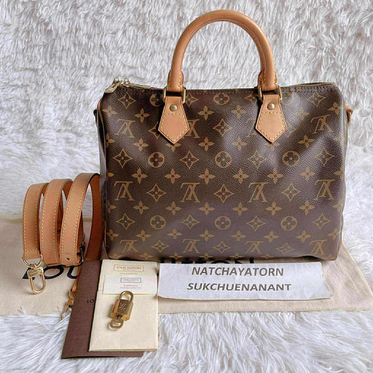 Speedy 30 monogram bandouliere