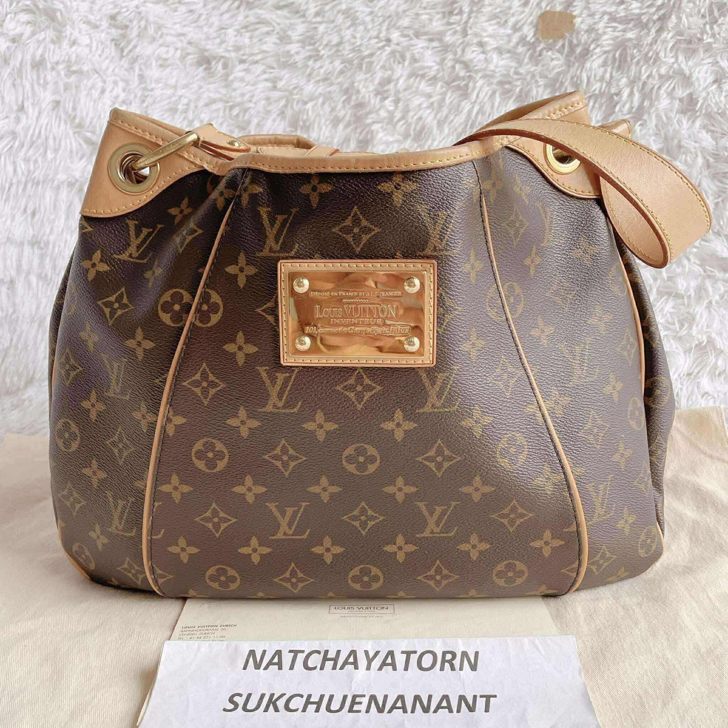 Galliera pm monogram with dust bag