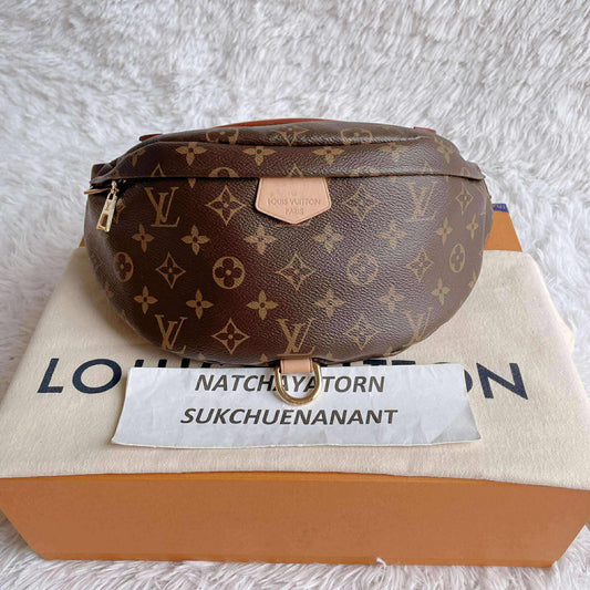 Bumbag monogram with dust bag and box and paper bag