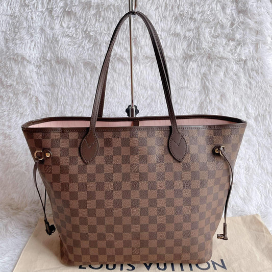 Neverfull mm rose damier ebene