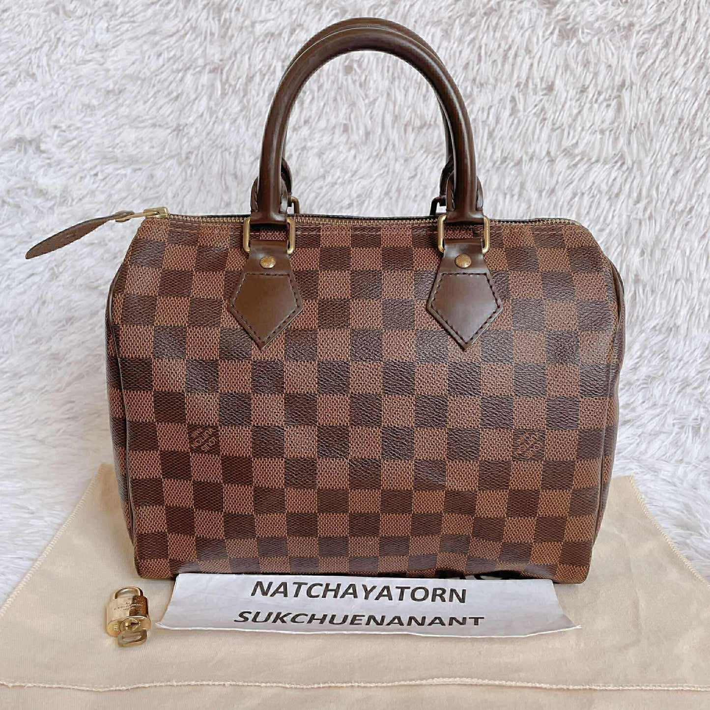 Speedy 25 damier ebene