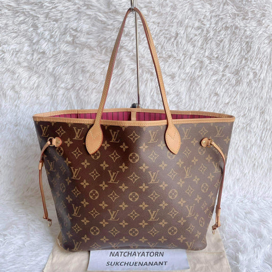 Neverfull mm momogram pivoine