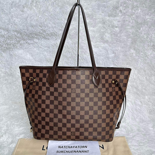 Neverfull mm damier ebene GI4102 with dust bag