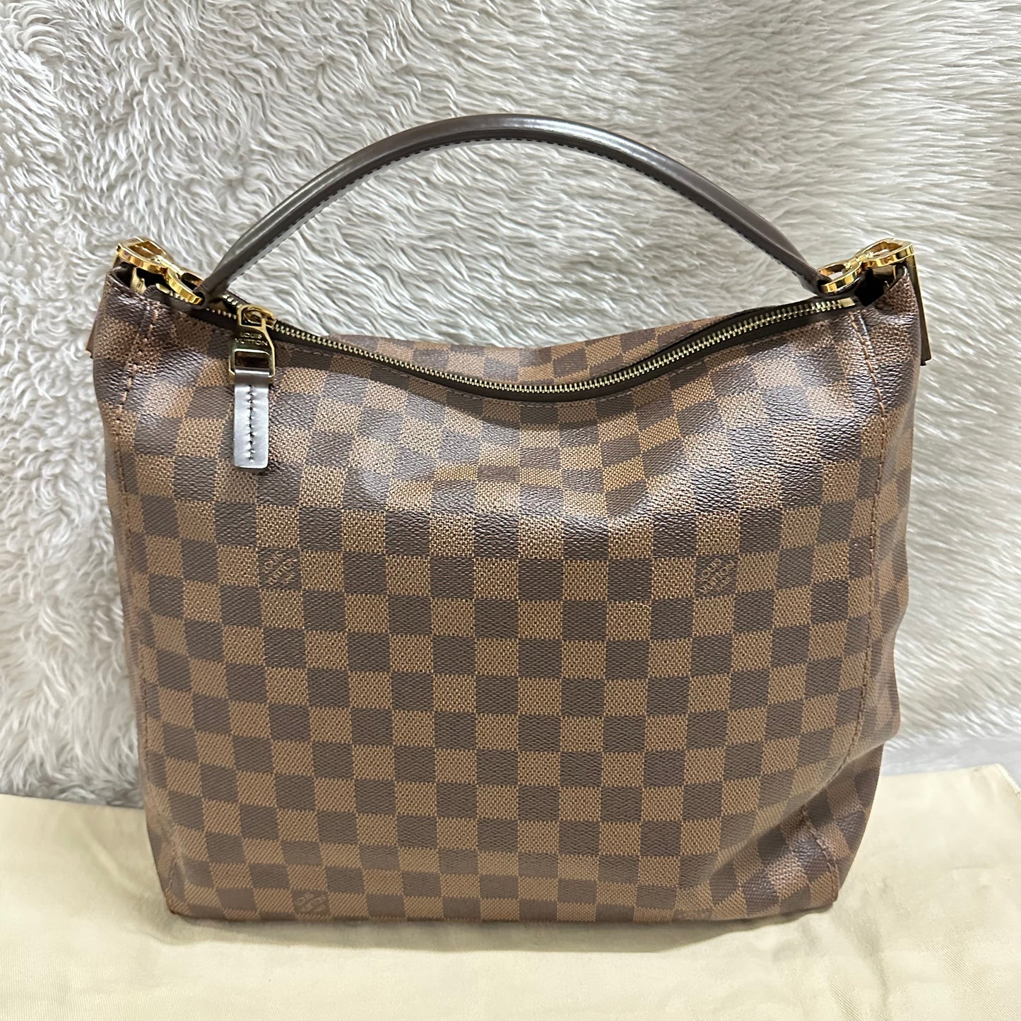 Authentic Super excellent Portobello PM damier ebene in very beautiful condition with dust bag !!! (SP4162 Date code)