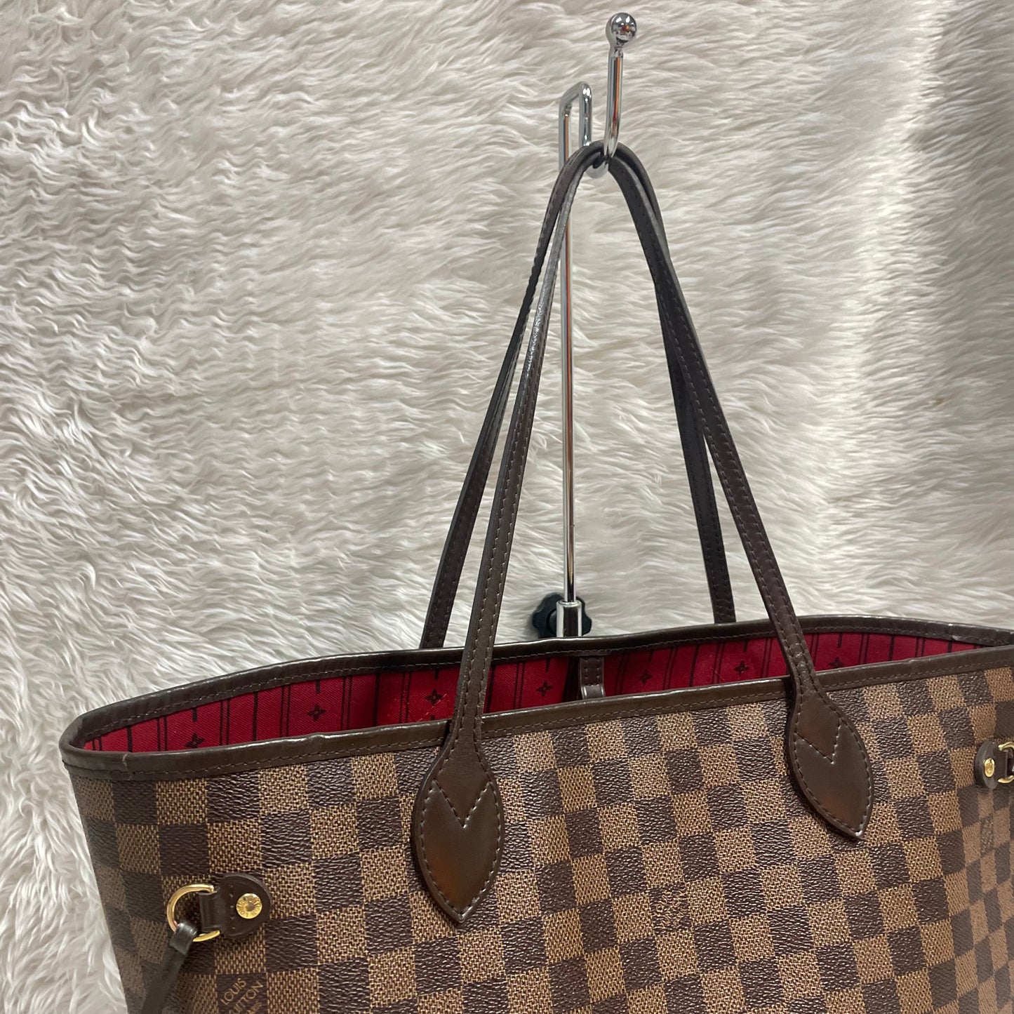 Authentic Neverfull mm damier ebene in very great condition!!! (GI4153 date code) with dust bag!!!