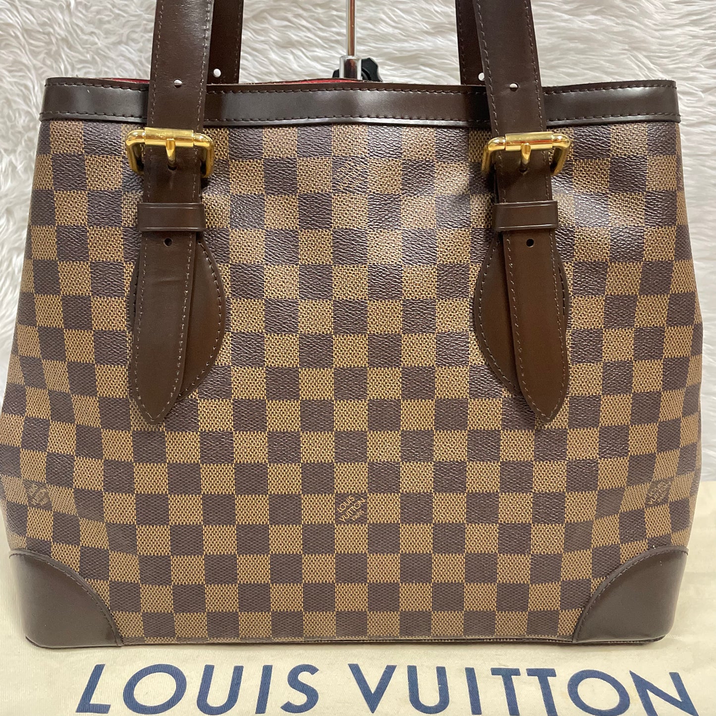 Authentic Excellent Hampstead MM damier ebene in very great condition with dust bag !!! (CA1173 date code)