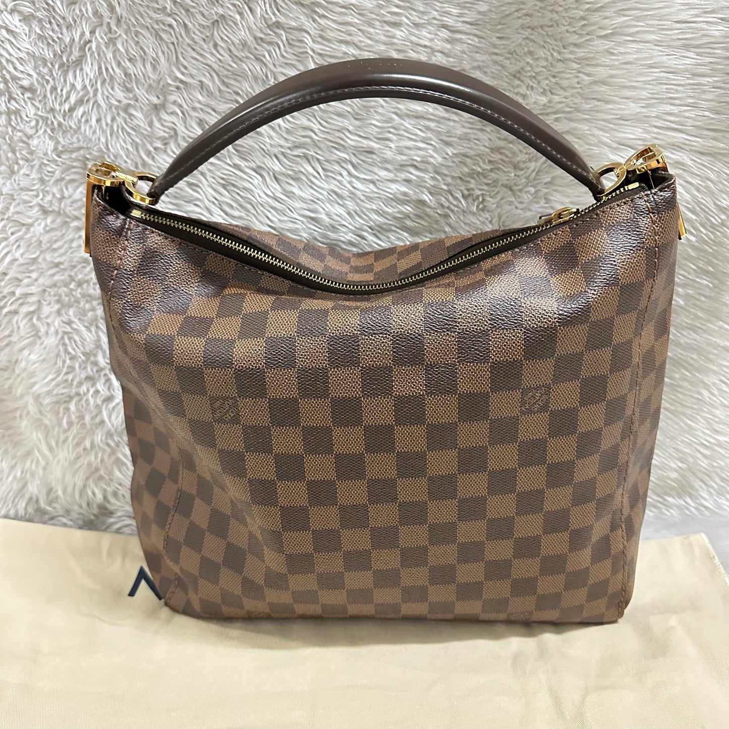 Authentic Super excellent Portobello PM damier ebene in very beautiful condition with dust bag !!! (SP4162 Date code)