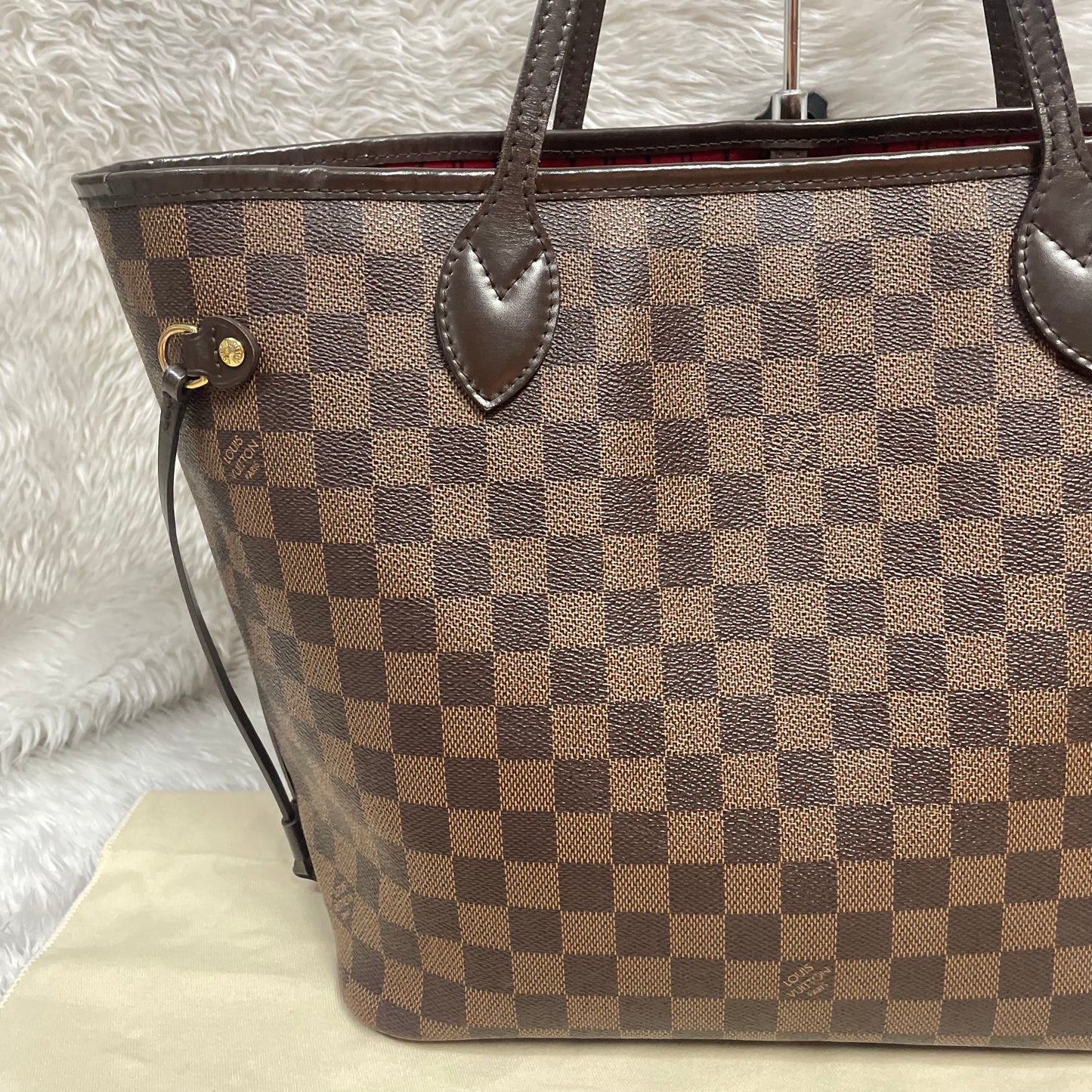 Authentic Neverfull mm damier ebene in very great condition!!! (GI4153 date code) with dust bag!!!