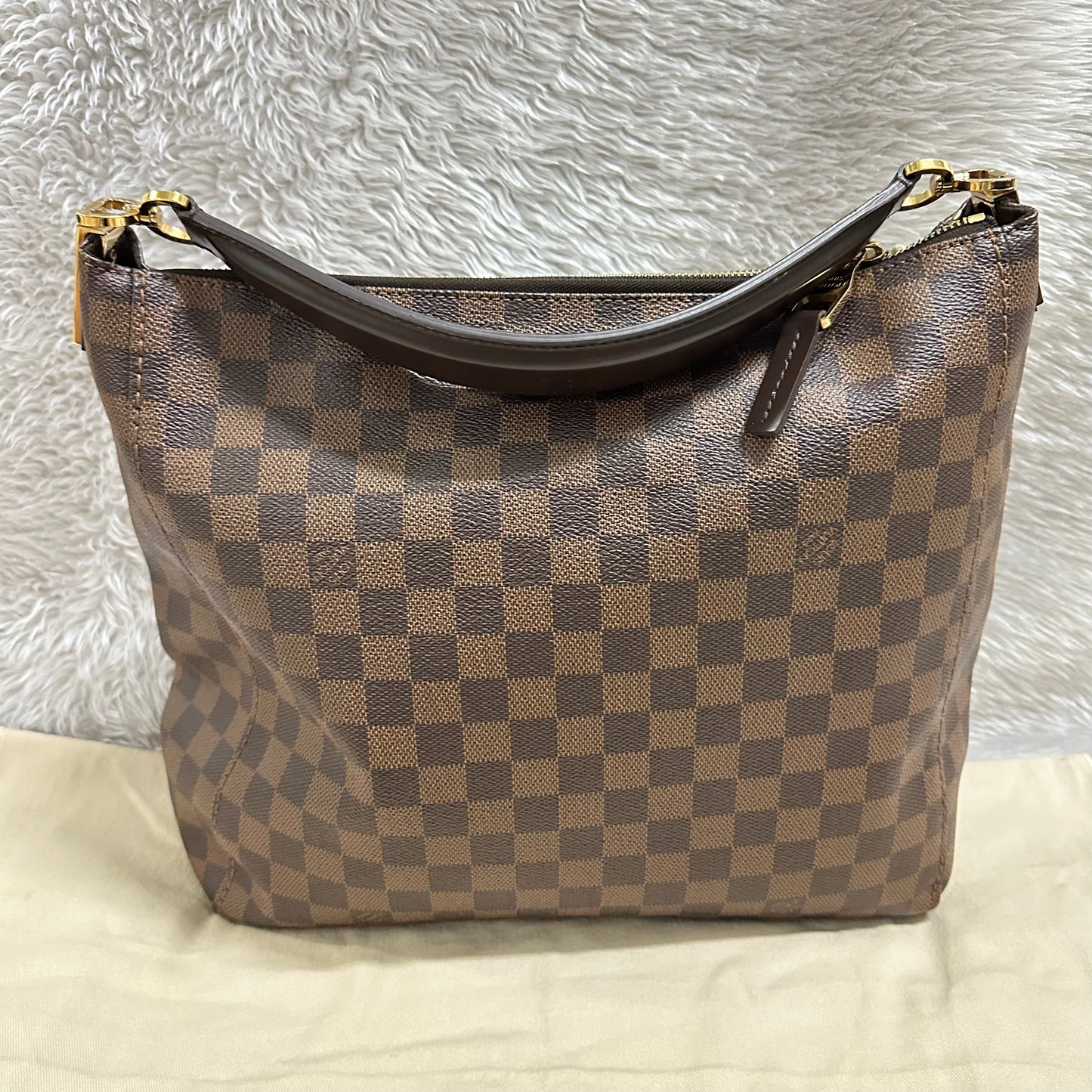 Authentic Super excellent Portobello PM damier ebene in very beautiful condition with dust bag !!! (SP4162 Date code)