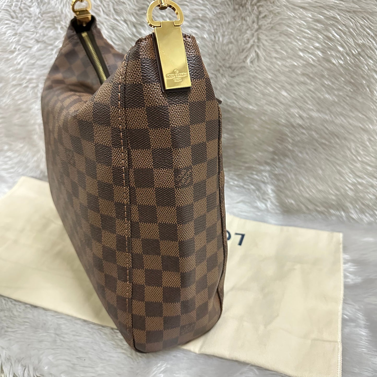 Authentic Super excellent Portobello PM damier ebene in very beautiful condition with dust bag !!! (SP4162 Date code)