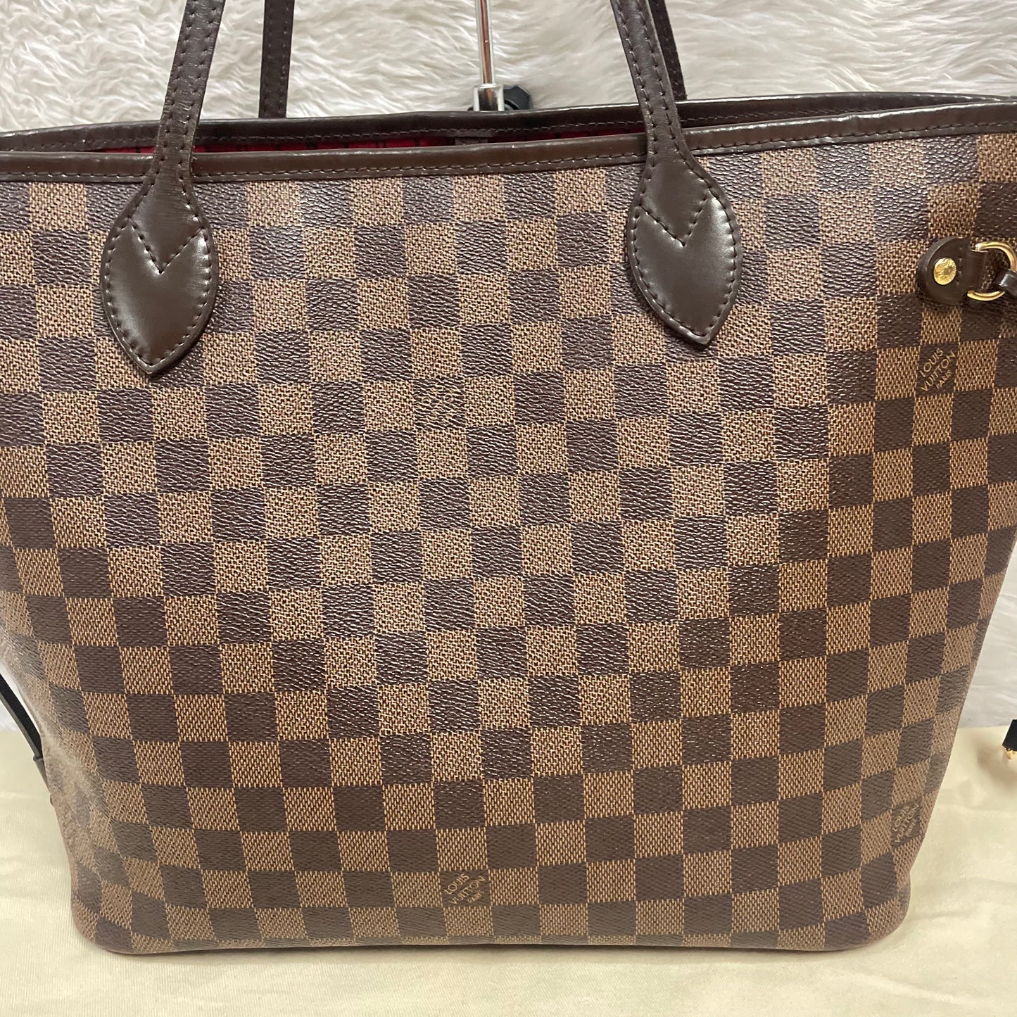 Authentic Neverfull mm damier ebene in very great condition!!! (GI4153 date code) with dust bag!!!